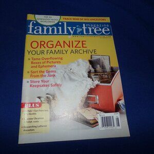 Vintage Family Tree Magazine - July/August 2012 - Genealogy Research - Ancestry